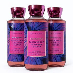 Bath & Body Works Body Wash Bundle BAHAMAS 3Pack NEW